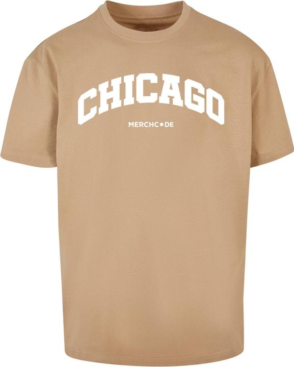Merchcode Chicago Wording - Heavy Oversize Tee - 112989