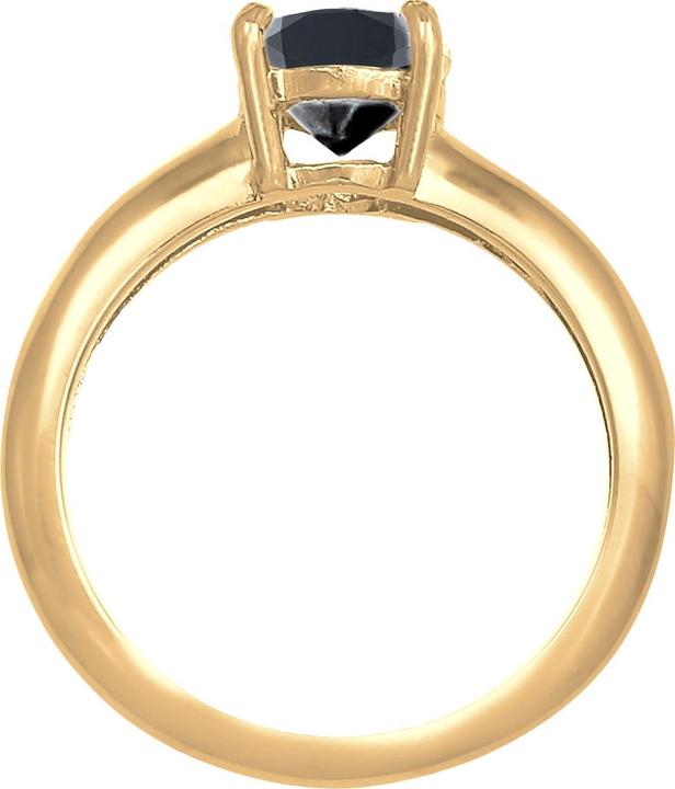 Image du produit Elli Bague Solitaire Classique Zirconia 925 Argent Sterling (62, Argent 925)