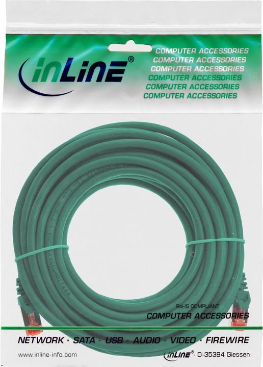 Produktbild InLine Patchkabel (S/FTP, CAT6, 25 m)