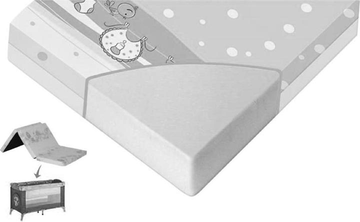 Image du produit Lorelli Matelas bébé Classic pliable (120 x 60 cm)