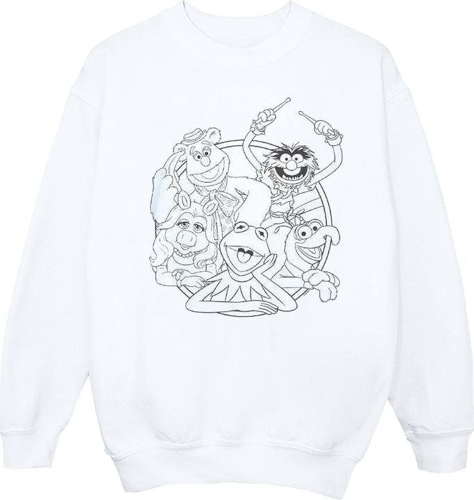 Produktbild Disney The Muppets Group Line Art Sweatshirt (5XL)