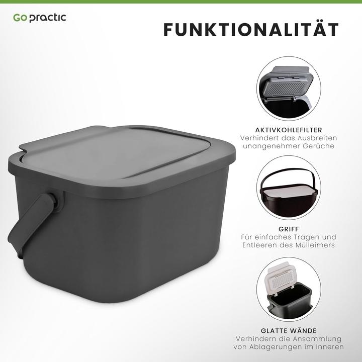 Image du produit Go Practic 4,5L Biomülleimer (4.50 l)