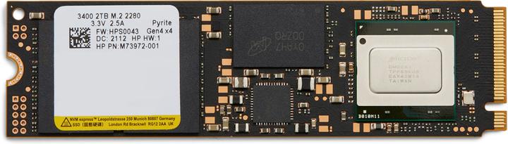 HP SSD - 2 TB - intern - M.2 - PCIe (N (2000 GB, M.2 2280)