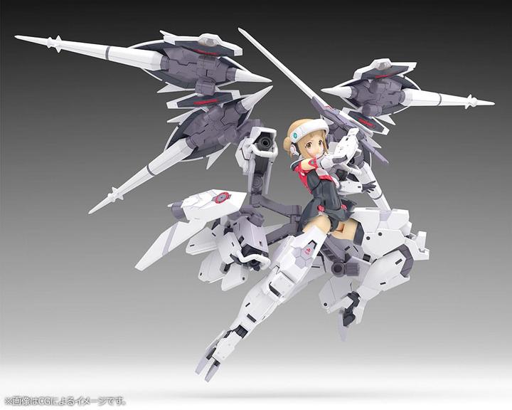 Actual product image Kotobukiya Alice Gear Aegis figurine Megami Device Plastic Model Kit Nodoka Takahata 20 cm