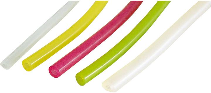 Modellbau Lindinger tuyau de carburant 2x6mm transparent 1 mètre de tuyau de carburant en silicone