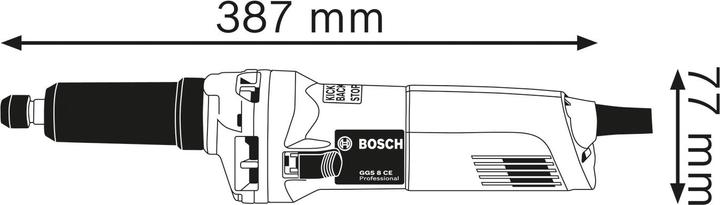 Actual product image Bosch Professional Straight grinder (Straight grinder, 750 W)