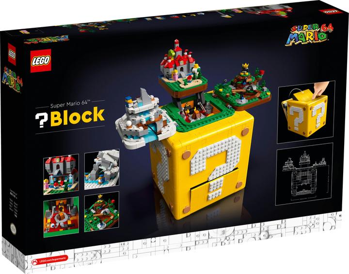 Produktbild LEGO Fragezeichen-Block aus Super Mario 64 (71395, LEGO Seltene Sets, LEGO Super Mario)