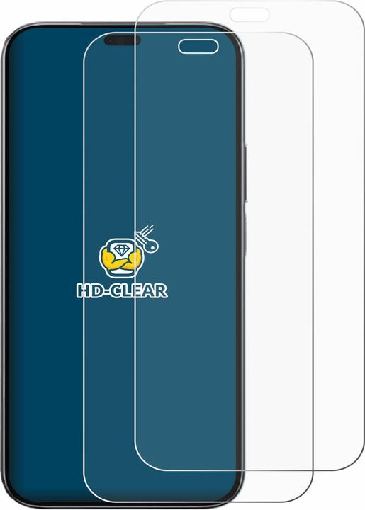 Actual product image BROTECT Screen Protector Clear (2 Piece, Honor 200 Lite)