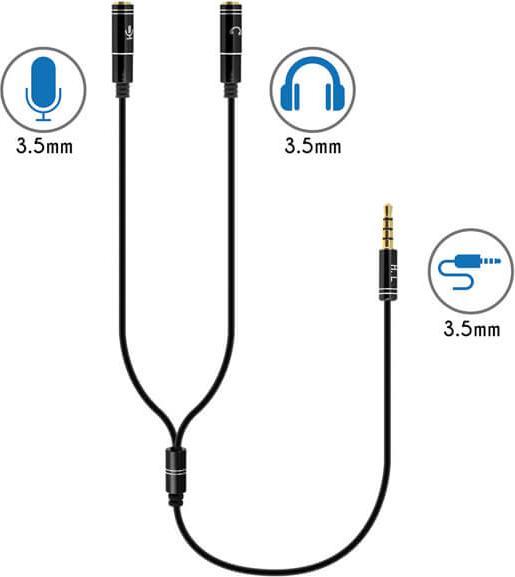 Immagine prodotto Avizar Adattatore splitter Jack audio 3,5