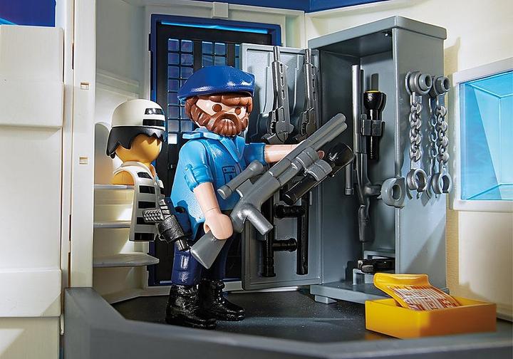 Productafbeelding Playmobil Intl. politiecommandocentrum met gevangenis (6872, Playmobil Stad Actie)