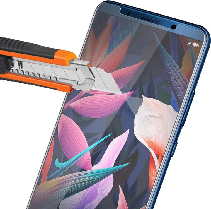 Actual product image Avizar Crystal clear film, glass screen protector (1 Piece, Mate 10 Pro)