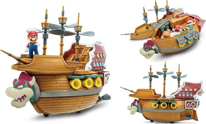 Produktbild Jakks Pacific Super Mario 2.5 Inch Deluxe Bowser"s Ship Playset
