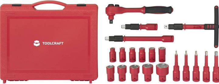 Image du produit Toolcraft 23003-20 Steckschlüssel metrisch TO-9624936