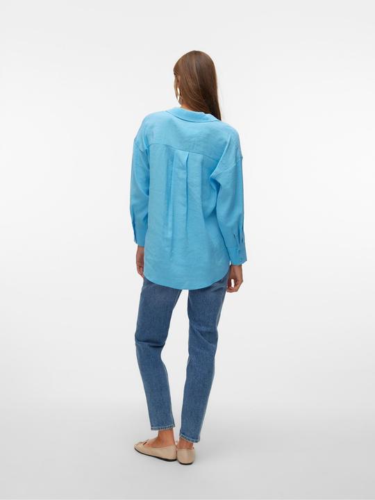 Image du produit Vero Moda VMQUEENY L/S OVERSIZED SHIRT EXP GA Chemise (XS)