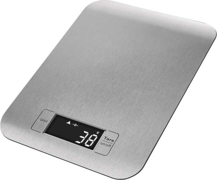 Actual product image Emos Digital kitchen scales EV012, silver