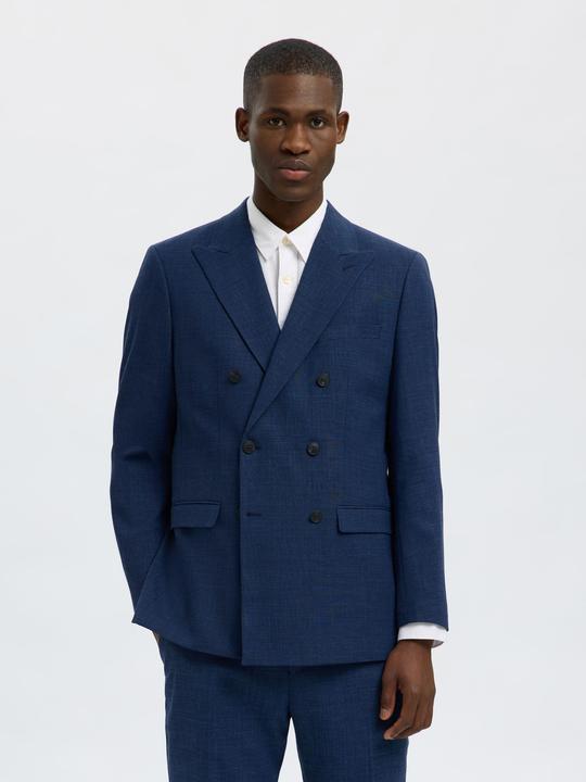 Actual product image Selected Homme Slim Fit Zweireihiger Blazer (56)