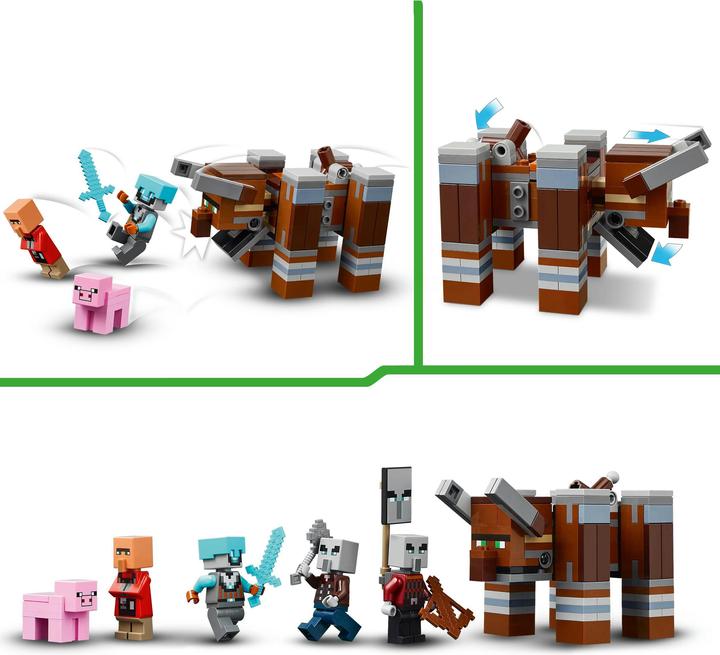 Actual product image LEGO Ein Verwüster am Plünderer-Aussenposten (21278, LEGO Minecraft)