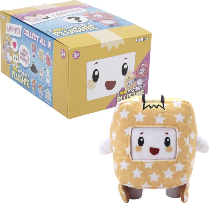 Productafbeelding Lankybox Mini Mystery Pluche, Serie 2, Verzamelbare Blind Box Mini Pluche, Officieel Gelicentieerde Merch