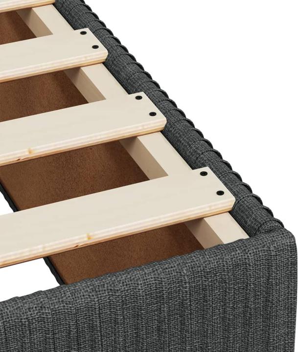 Produktbild VidaXL Bo x springbett mit Matratze 140 x 200 cm Stoff (140 x 200 cm)