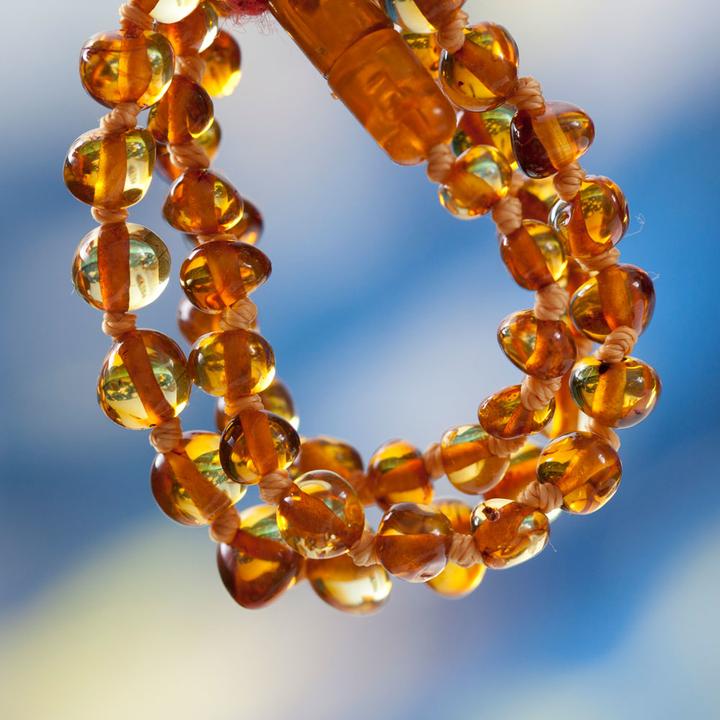 Actual product image Grünspecht Amber necklace