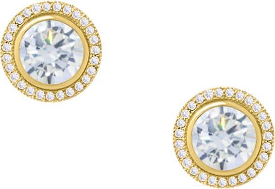 Immagine prodotto Candy Orecchini a perno Delicacy, argento 925, placcati oro (Placcato oro 18k, Argento 925)