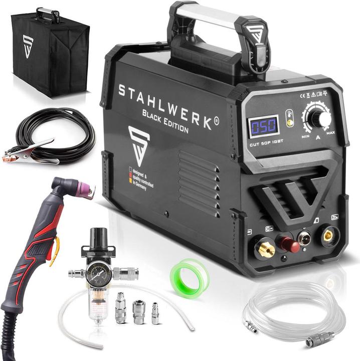 Produktbild Stahlwerk Plasmaschneider CUT 50 Pilot IGBT mit Pilotzündung und 50 Ampere