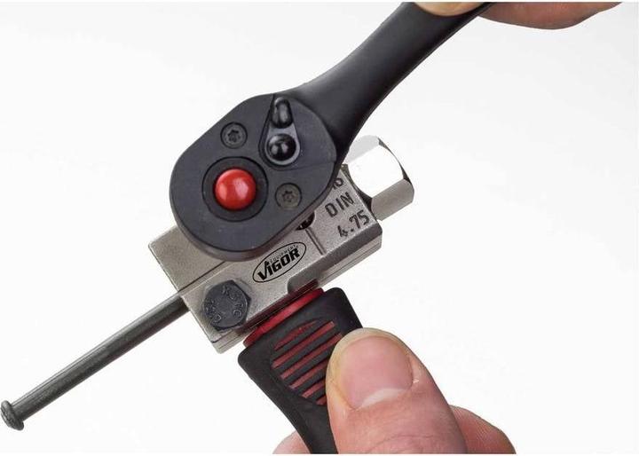Image du produit Vigor Appareil à border pour ∅ 4,75 mm ∙ V4416 ∙ Nombre d'outils : 5