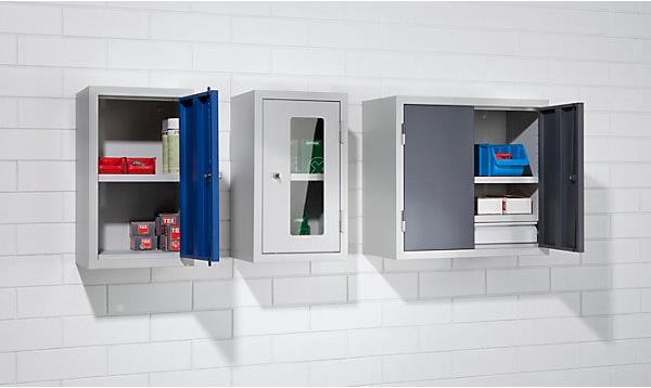 Produktbild eurokraft basic Werkstatt-Hängeschrank (65 cm, 60 cm)