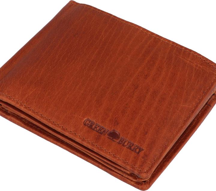 Actual product image Greenburry House of Norway Geldbörse RFID Schutz Leder 13 cm