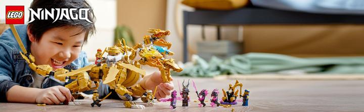 Actual product image LEGO Lloyd's ultra gold dragon (71774, LEGO Ninjago)