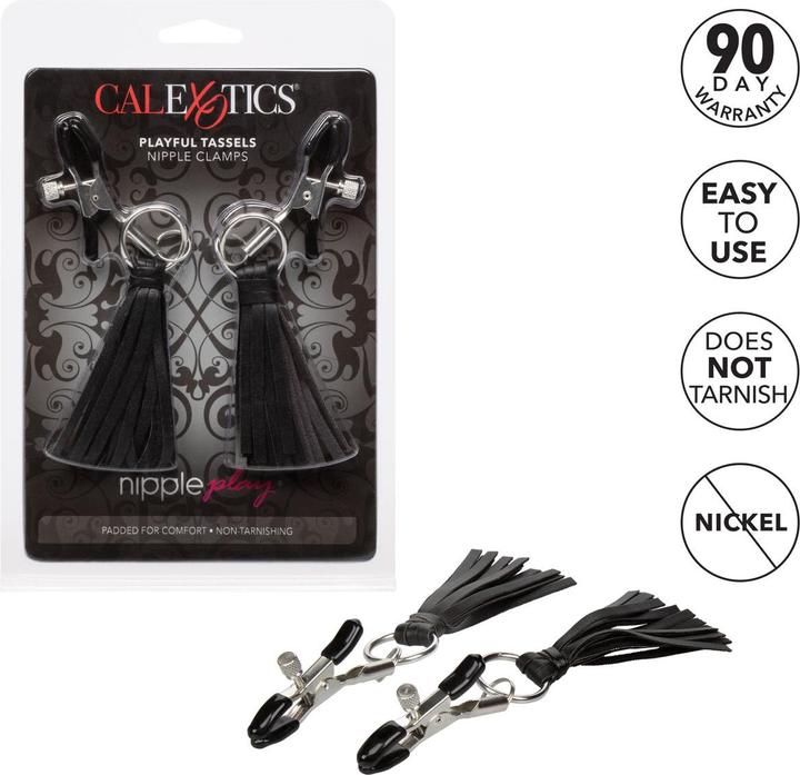 Image du produit CalExotics Pinces à tétons Playful Tassels