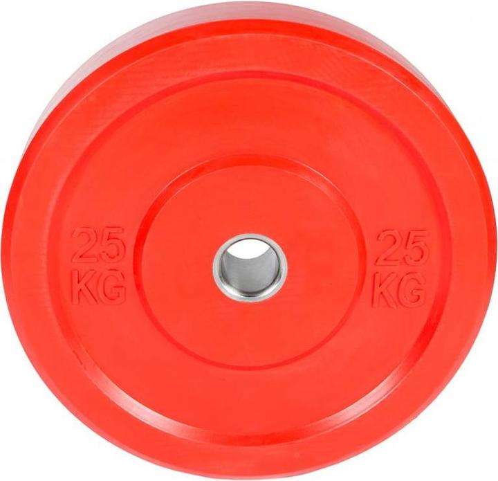 Actual product image Fitcom Colour Bumper Plate (1 x 25 kg)