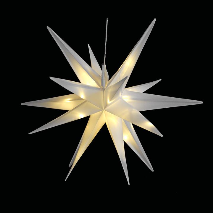 Produktbild Mojawo 3D LED Stern zum Hängen Weihnachtsbeleuchtung DIA 57cm Aussen IP44