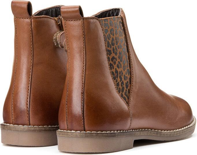 Immagine prodotto La Redoute Collections Stivali Chelsea in pelle con stampa leopardo (36)