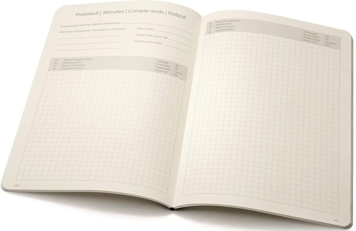 Produktbild Sigel Notizheft Conceptum flex A4, Kariert, Hellbraun (A4, Kariert, Weicher Einband)