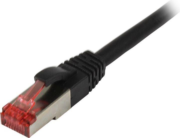 Produktbild Synergy 21 Patchkabel RJ45, CAT6 250Mhz, 0.25m schwarz, S-STP(S/FTP),TPE(Superflex) (S/FTP, CAT6a, 0.25 m)