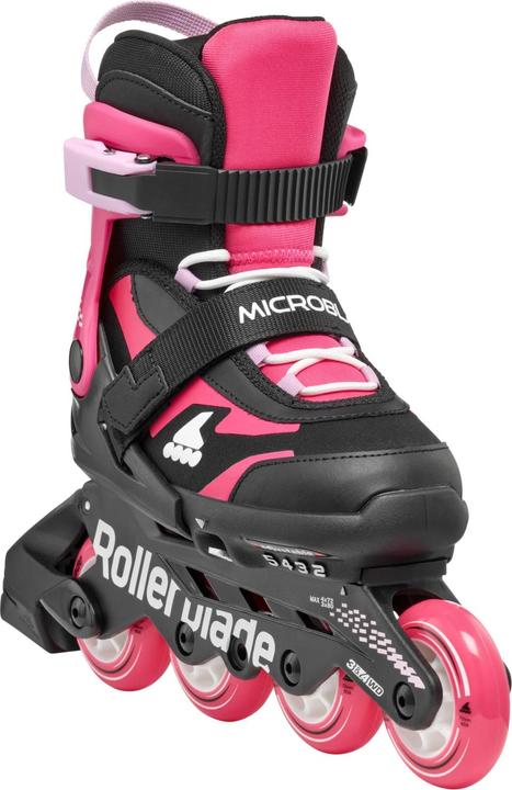 Produktbild Rollerblade Inline-Skates Microblade Combo Schwarz/Pink, 33-36.5 (33, 36.5)