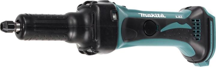 Actual product image Makita DGD 800 RM1J Battery straight grinder 18V + 1x battery 4,0Ah + charger + Makpac (Eccentric grinder)