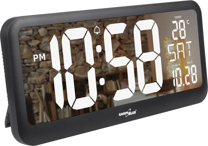 Immagine prodotto Greenblue Orologio da parete LCD con sensore di temperatura