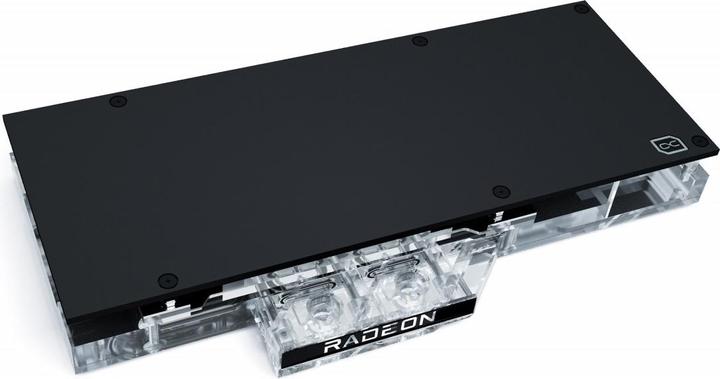 Image du produit Alphacool Bloc de glace Aurora Acrylique GPX-A Radeon RX 6800/6800XT/6900XT Reference avec backplate