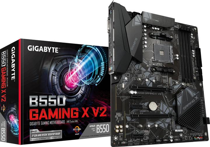 Produktbild Gigabyte B550 GAMING X V2 (AM4, AMD B550, ATX)
