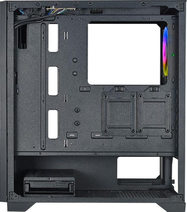 Produktbild Linkworld Hive 450 GAMING Miditower Schwarz RGB retail - Midi/Minitower - ATX (mATX, ITX, ATX, E-ATX)