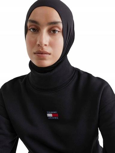 Image du produit Tommy Hilfiger Pull à col roulé pour femme Tjw Bxy Badge Pull à col roulé (L)