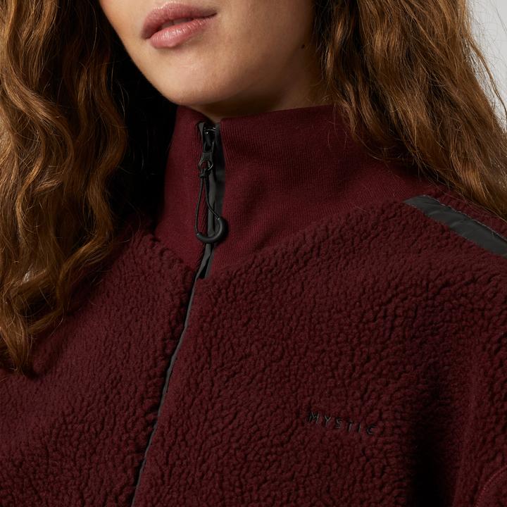 Actual product image Mystic Teddy Zip Up Sweat Women (S)