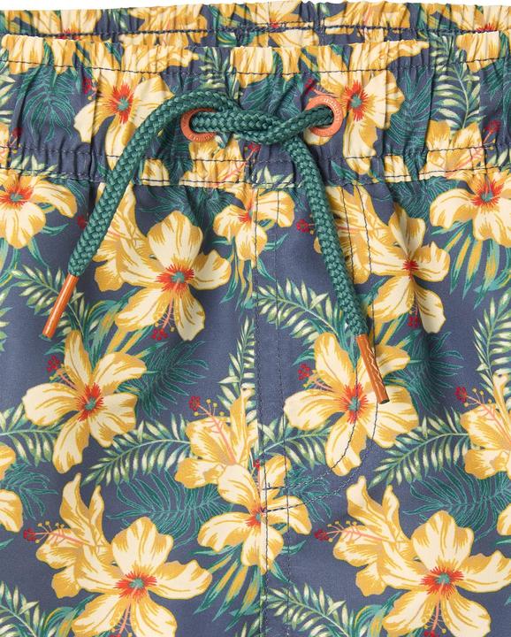 Image du produit Vertbaudet Jungen Badeshorts mit Hawaiiblumen (152)