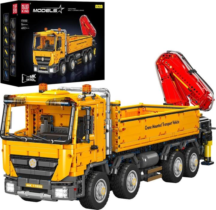 Mould King Ferngesteuerter Kranwagen-Bausatz