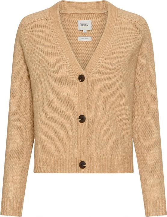 Immagine prodotto Camel Active Strickjacke mit Raglanärmeln und Knopfverschluss (4XL)