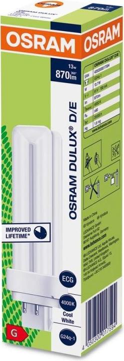 Produktbild Osram Dulux (G24q-1, 13 W, 870 lm, 1 x, G)