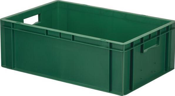 Immagine prodotto Siemens Cassa di plastica impilabile, altezza: 210 mm, lunghezza: 600 mm, larghezza: 400 mm, verde (60 x 40 x 21 cm)