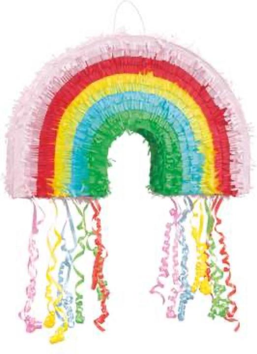 Produktbild Unique Regenbogen-Pinata - gross